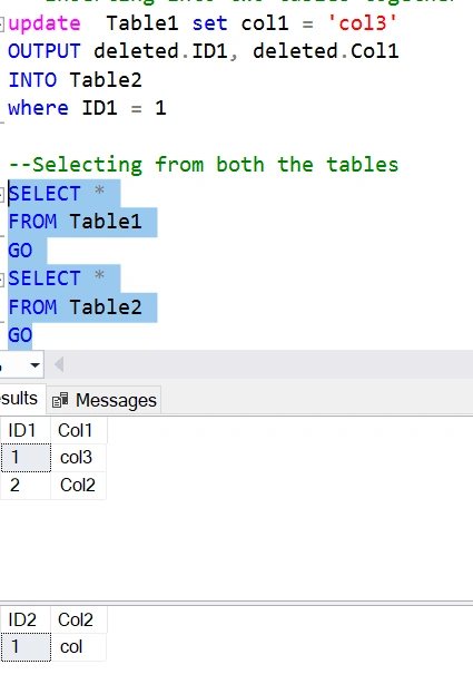 Using Magic Tables Without Trigger