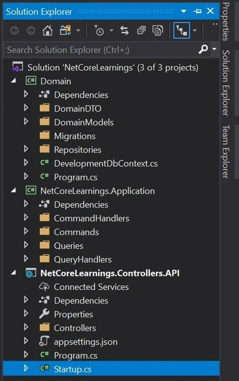 Solution Explorer