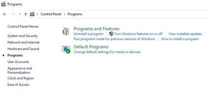 Select Programs