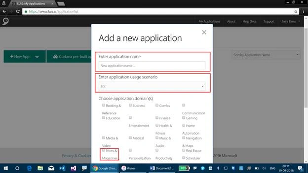 New Application