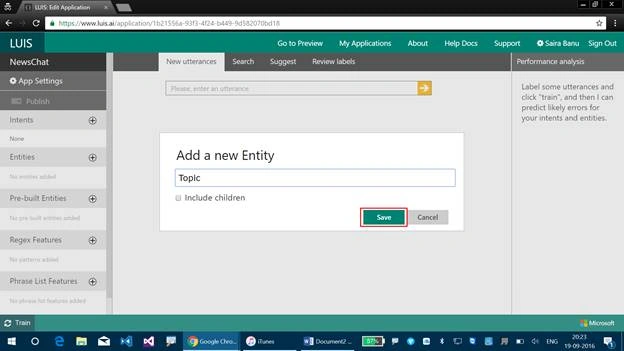 Entity name 
