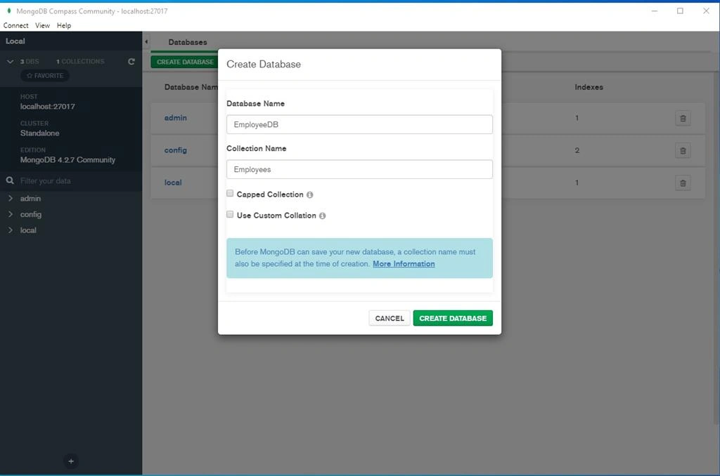 Using MongoDB With ASP.NET Core Web API