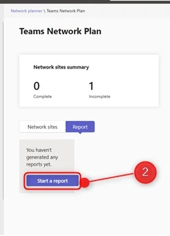 Start a Report