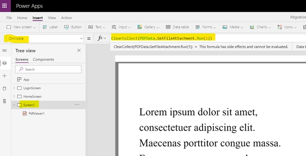 Using PDF Viewer In Power Apps Form