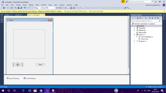 PictureBox control