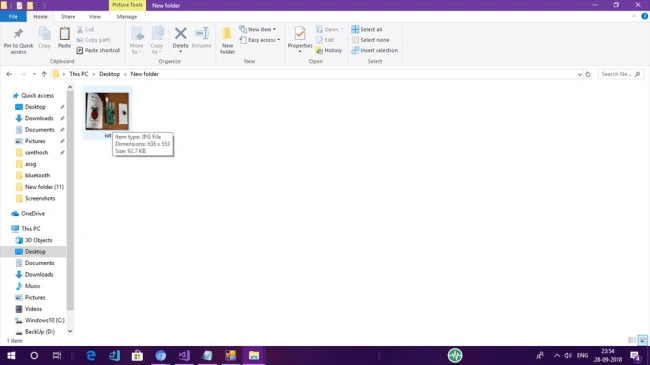 Local folder