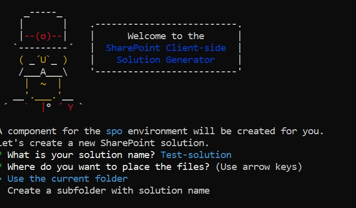 Using PnP SPFx Yeoman generator for creating SPFx projects