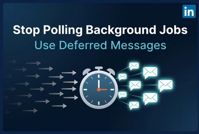 Stop polling background jobs