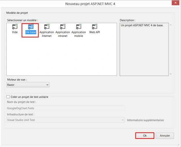 MVC application