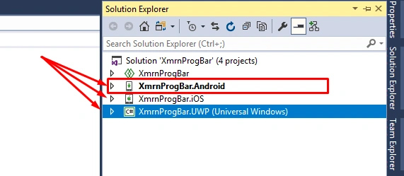 Progress Bar in Xamarin 
