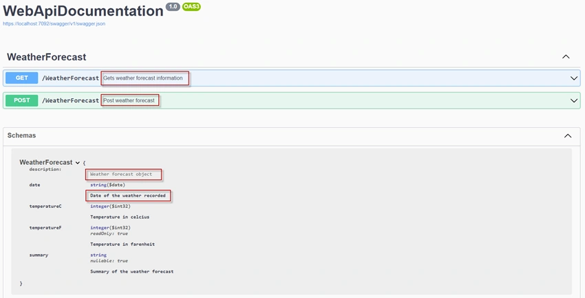 Using XML Comments as Web API Documentation with Swagger