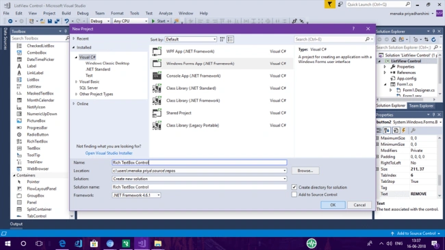 Using Rich TextBox In Windows Forms