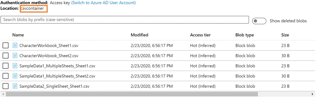 Utilizing Azure Blob And WebJob To Convert Excel Files To Flat File Format