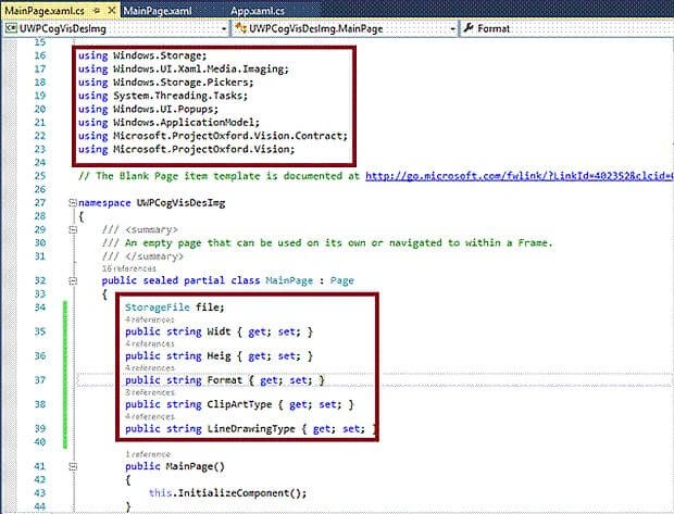 Visual studio 2015