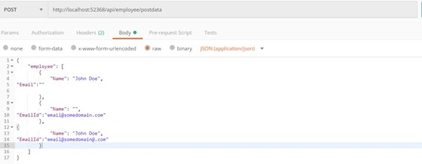 Validate a JSON list of Objects in ASP.NET Core using Fluent Validation