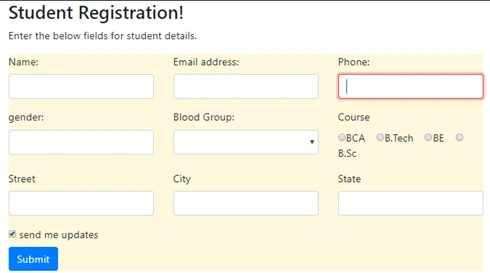Validation In Controls With Visual Interaction