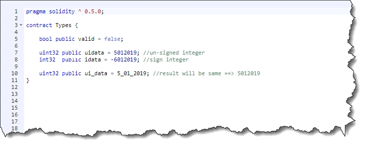 Signed and Unsigned Integer in Solidity