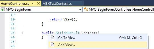 Add view