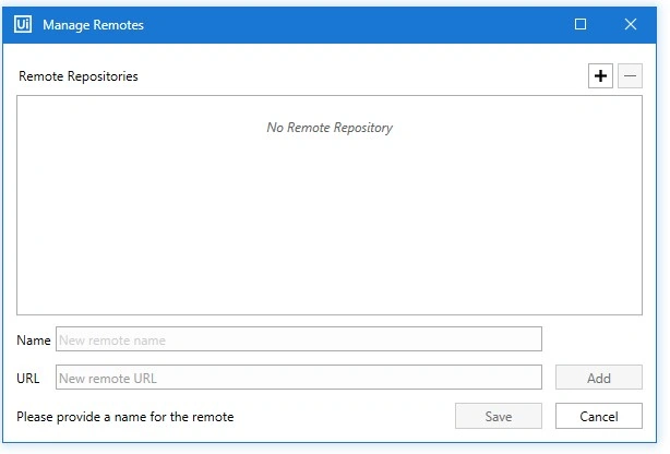 give repository Path