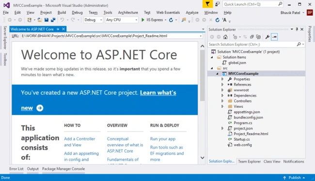 Mvc project