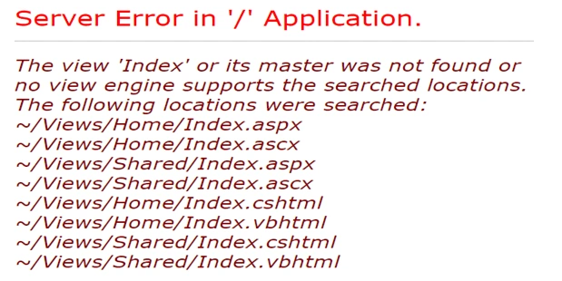 Views In ASP.NET MVC