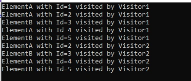 Visitor Pattern in C#