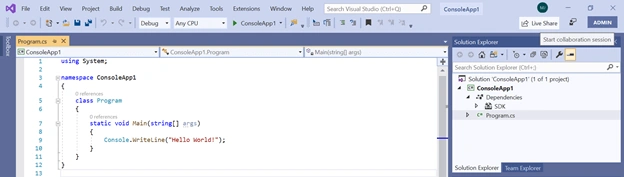 Visual Studio 2019 - Individually Evaluate Live Share