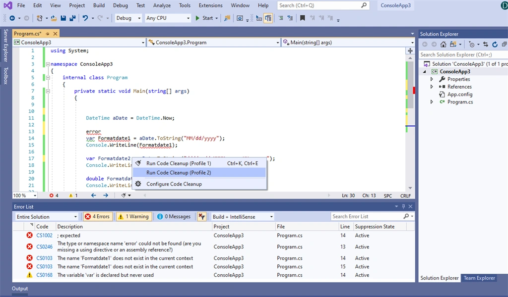 Visual Studio 2019 Features
