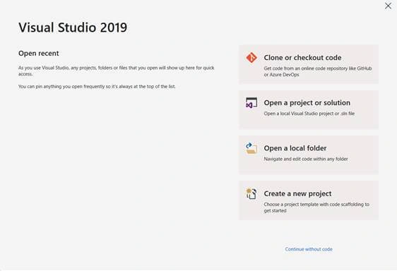Visual Studio 2019 New Features