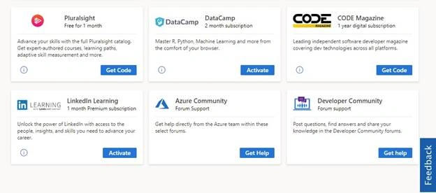 Visual Studio Dev Essentials Subscription