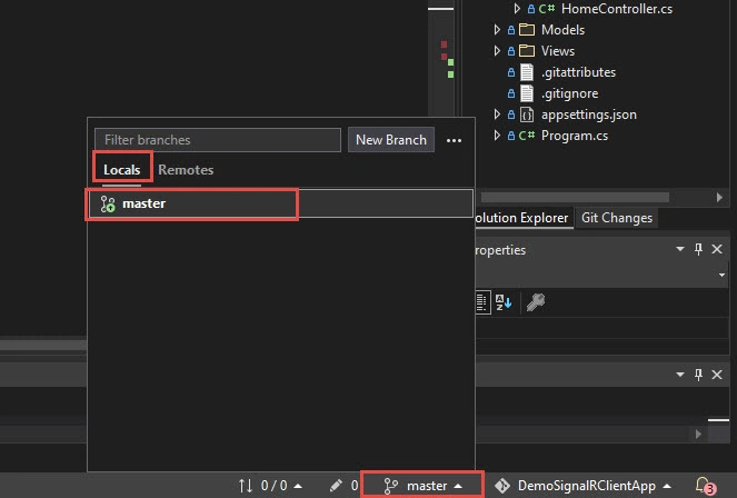 Visual Studio for GitHub Repository