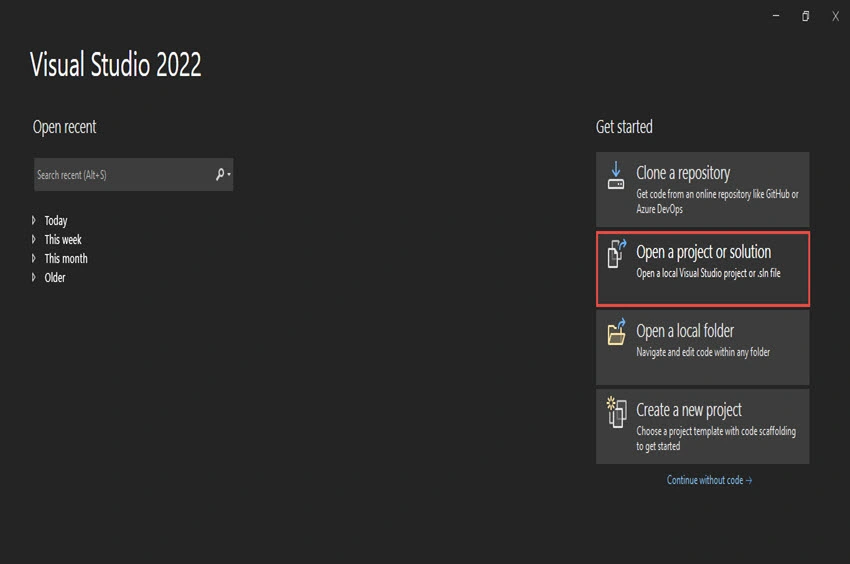 Visual Studio for GitHub Repository