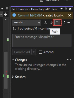 Visual Studio for GitHub Repository