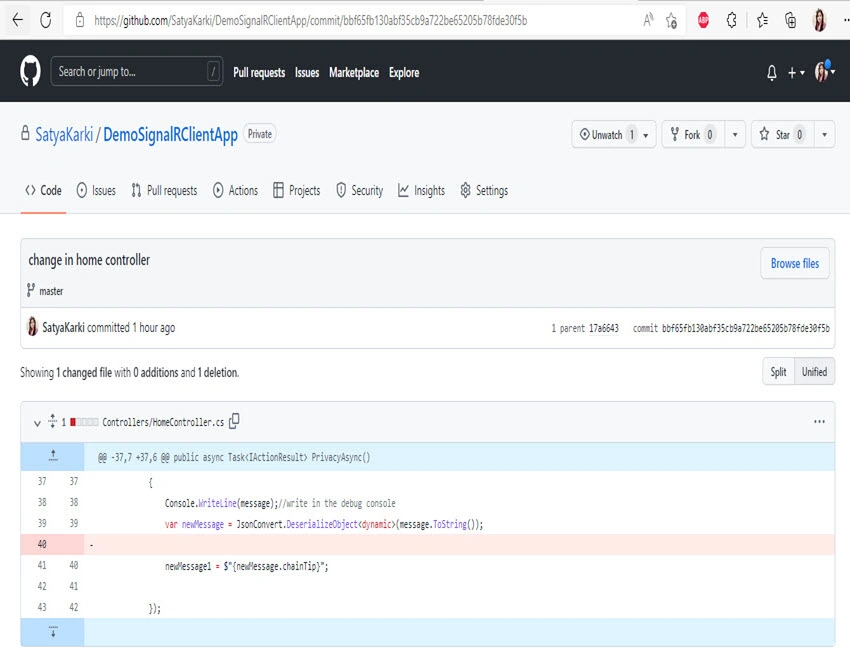 Visual Studio for GitHub Repository