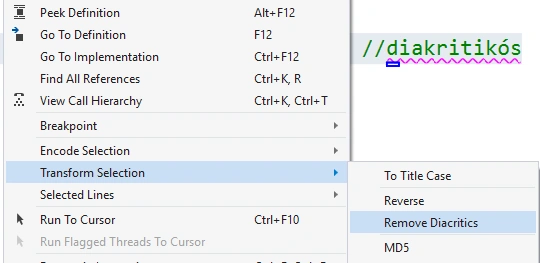 Remove Diacritics