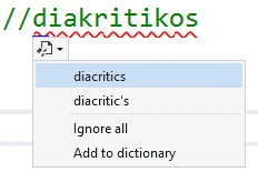 spell checker