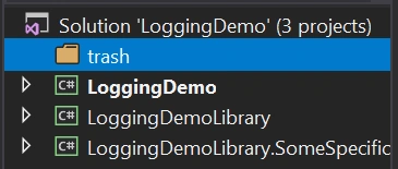 Visual Studio, Why Won't You Let Me Have This One (Solution Folder)?