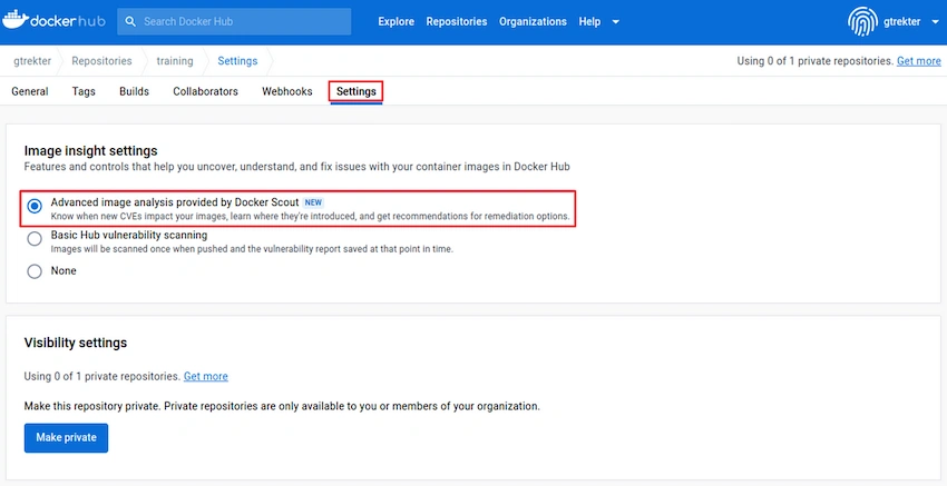 Vulnerability and Dependency Scanning with Docker Scout
