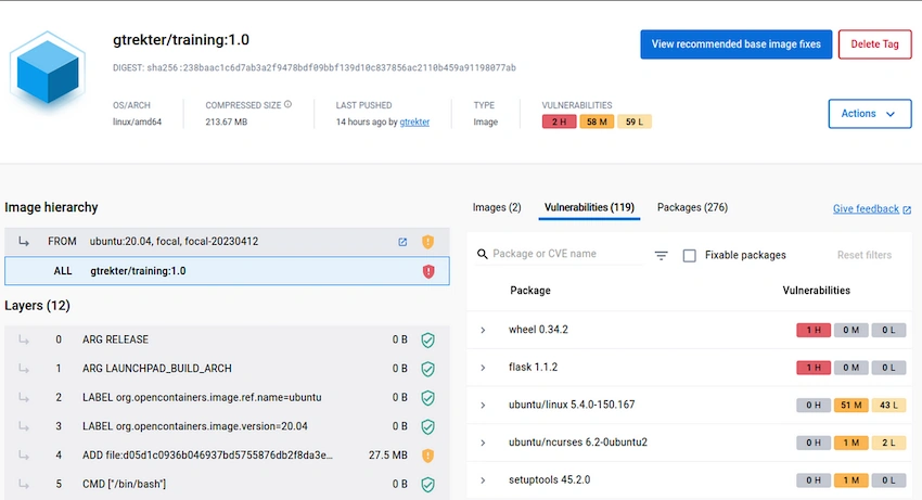 Vulnerability and Dependency Scanning with Docker Scout
