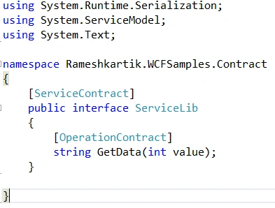 WCF Library APP.Config File