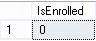 How To Return Boolean Values From SQL Server