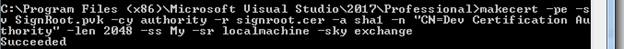 WCF Message Security Using Certificates