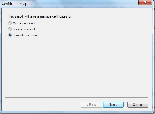 WCF Message Security Using Certificates