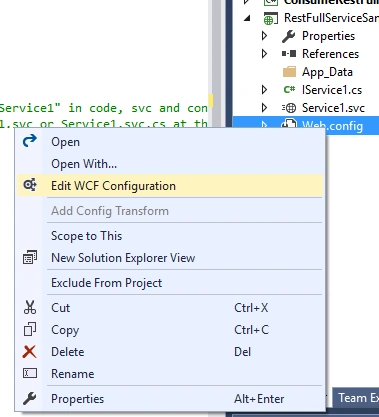 Configure