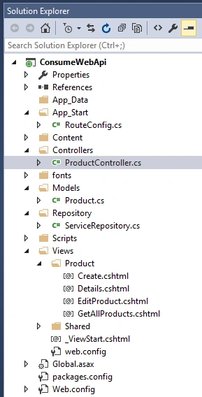 MVC project