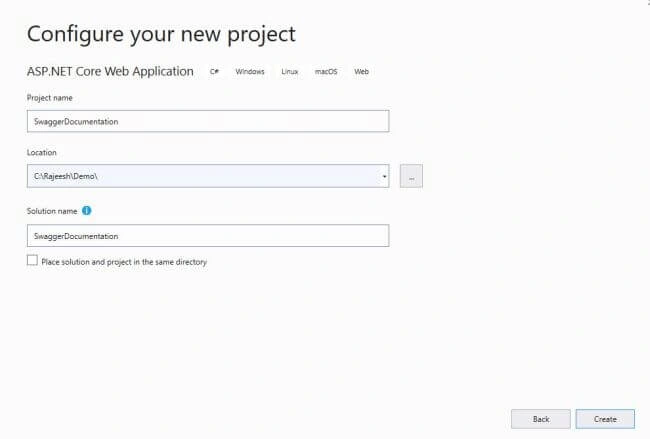 Web API Documentation Using Swagger And ASP.NET Core With Visual Studio 2019
