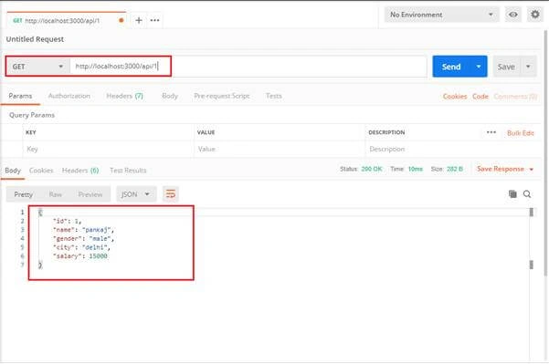 Web API Using NodeJS+Express+MySql