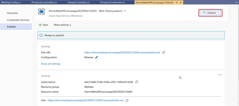 Web API Using Power Apps Custom Connector