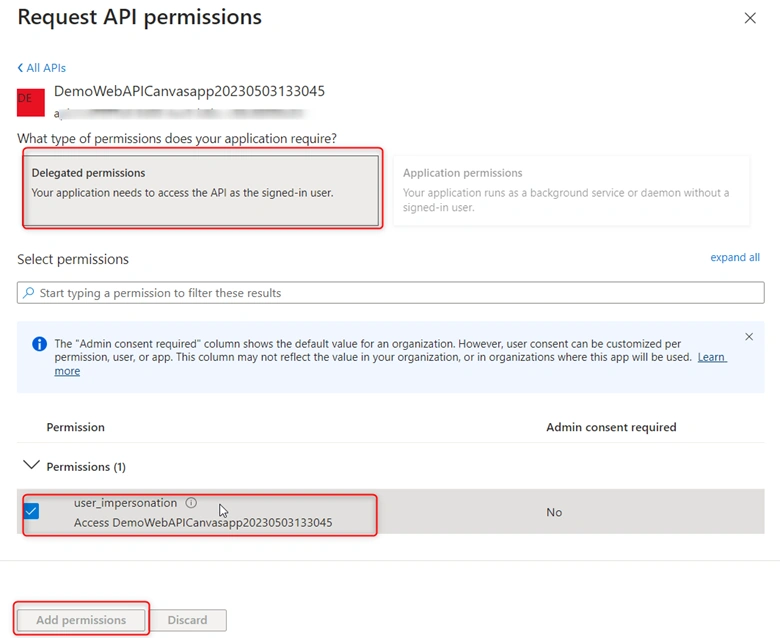 Web API Using Power Apps Custom Connector