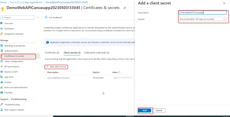 Web API Using Power Apps Custom Connector